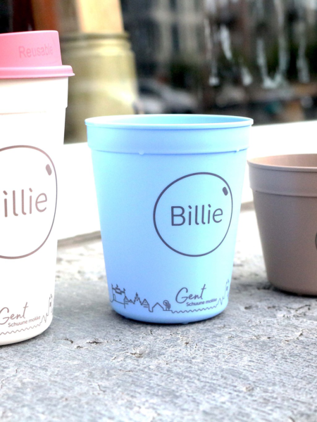 Billie Cups in verschillende formaten
