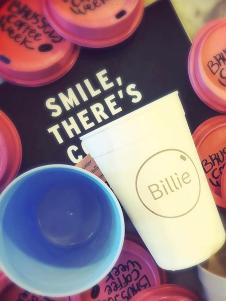 Billie Cup bij Brussels Coffee Week