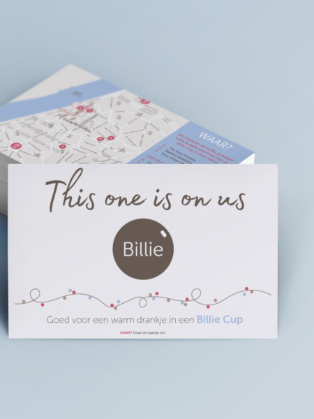 Business card Billie Cup