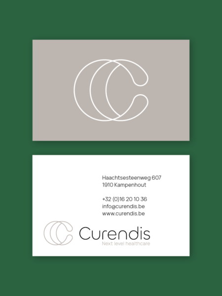 Curendis business card