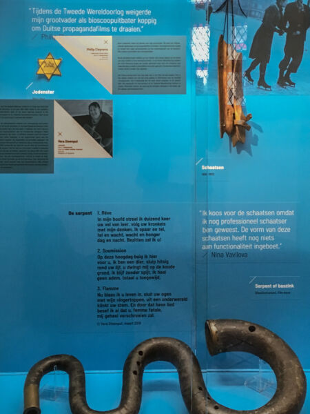 Info in kast op ExpoSure in stadsmuseum Dendermonde